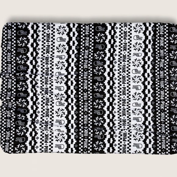 Victoria's Secret Pink Sherpa Blanket - Picture 2 of 4